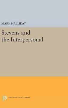 portada Stevens and the Interpersonal (Princeton Legacy Library) (en Inglés)