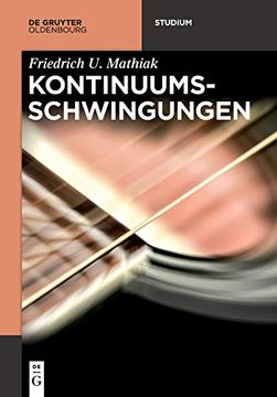 portada Kontinuumsschwingungen (en Alemán)