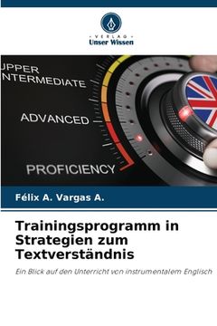 portada Trainingsprogramm in Strategien zum Textverständnis (en Alemán)