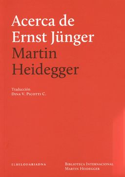portada Acerca de Ernst Junger