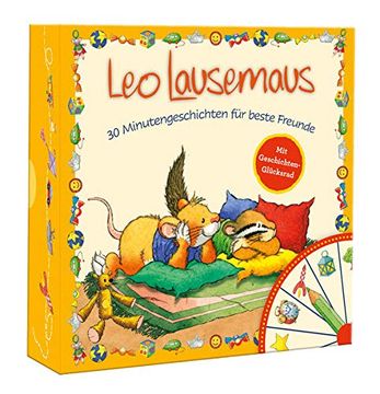 portada Leo Lausemaus - 30 Lustige Minutengeschichten für Beste Freunde: Mit Geschichten-Glücksrad (en Alemán)