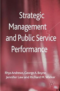 portada strategic management and public service performance