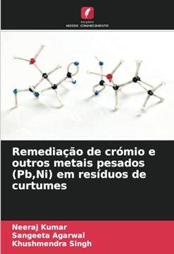portada Remediação de Crómio e Outros Metais Pesados (en Portugués)