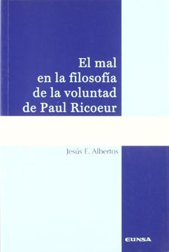 portada El mal en la Filosofía de la Voluntad de Paul Ricoeur (in Spanish)