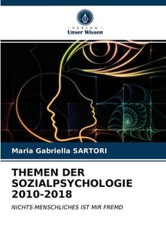 portada Themen Der Sozialpsychologie 2010-2018 (in German)