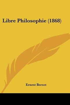 portada libre philosophie (1868) (en Inglés)