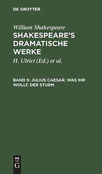 portada Julius Caesar. Was ihr Wollt. Der Sturm (in German)