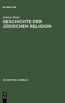 portada Geschichte der Jüdischen Religion (de Gruyter Lehrbuch) (in German)