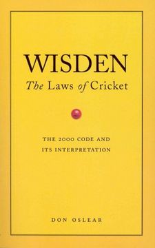 portada Wisden's the Laws of Cricket (en Inglés)