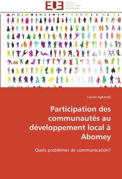 portada Participation Des Communautes Au Developpement Local a Abomey