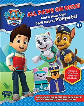 portada Pawsome Puppets! Make Your Own Pawpatrol Puppets (en Inglés)