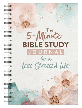 portada The 5-Minute Bible Study Journal for a Less Stressed Life (en Inglés)