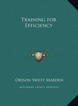 portada training for efficiency (in English)
