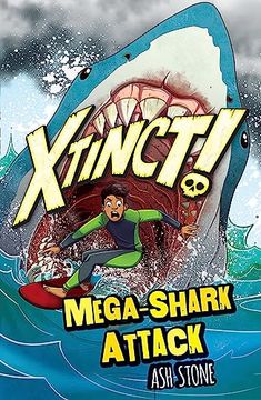 portada Mega-Shark Attack: Book 3 (Xtinct! )
