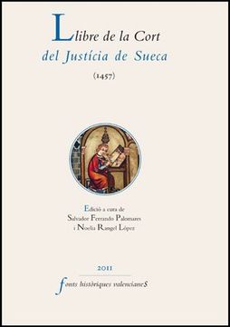 portada Llibre de la cort de justicia de Sueca, 1457 (in Spanish)
