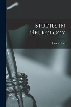 portada Studies in Neurology (en Inglés)