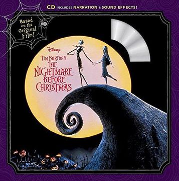 portada Tim Burton's the Nightmare Before Christmas (Book & cd) (libro en Inglés)