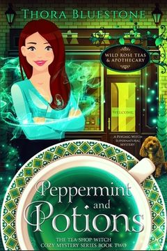 portada Peppermint and Potions: A Psychic Witch Supernatural Mystery (en Inglés)