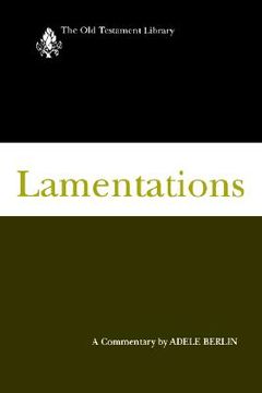 lamentations,a commentary (en Inglés)