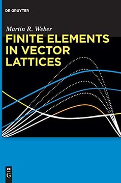 portada Finite Elements in Vector Lattices (de Gruyter Studium) (en Inglés)