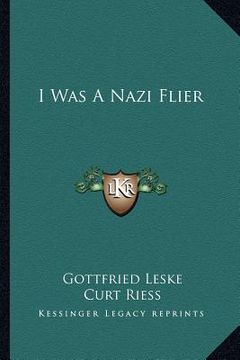 portada i was a nazi flier (en Inglés)