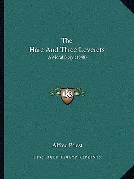 portada the hare and three leverets: a moral story (1848) (en Inglés)
