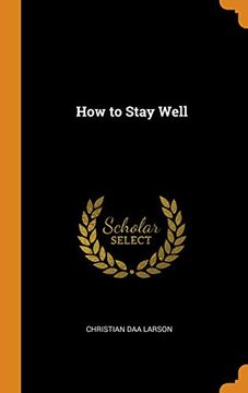 portada How to Stay Well 