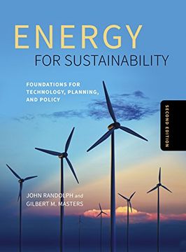portada Energy for Sustainability, Second Edition: Foundations for Technology, Planning, and Policy (en Inglés)