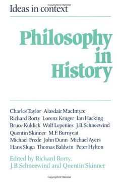 portada Philosophy in History Paperback: Essays in the Historiography of Philosophy (Ideas in Context) (en Inglés)