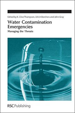 portada Water Contamination Emergencies: Managing the Threats (Special Publications) (en Inglés)