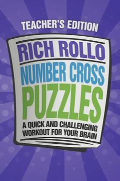 portada number cross puzzles: a quick and challenging workout for your brain