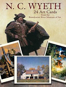 portada N. C. Wyeth 24 art Cards: From the Brandywine River Museum of art (Dover Postcards) (en Inglés)