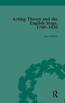 portada Acting Theory and the English Stage, 1700-1830 Volume 1 (en Inglés)