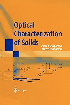 portada optical characterization of solids (en Inglés)
