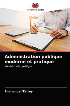 portada Administration Publique Moderne et Pratique: Administration Publique (en Francés)