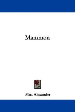 portada mammon (in English)