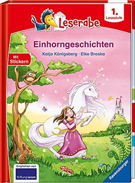 portada Einhorngeschichten - Leserabe ab 1. Klasse - Erstlesebuch für Kinder ab 6 Jahren (Leserabe - 1. Lesestufe) (en Alemán)
