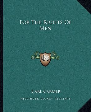 portada for the rights of men (en Inglés)