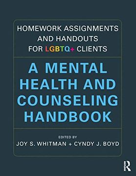 portada Homework Assignments and Handouts for Lgbtq+ Clients: A Mental Health and Counseling Handbook (en Inglés)