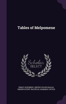 portada Tables of Melpomene (in English)