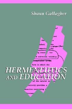 portada hermeneutics/education