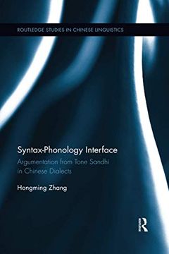 portada Syntax-Phonology Interface (Routledge Studies in Chinese Linguistics) (en Inglés)