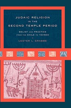 portada judaic religion in the second temple period (en Inglés)