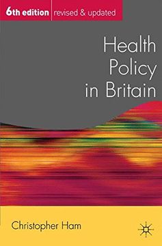 portada Health Policy in Britain (Public Policy and Politics) (en Inglés)