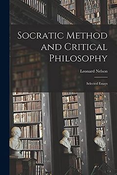 portada Socratic Method and Critical Philosophy: Selected Essays (en Inglés)