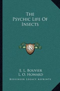 portada the psychic life of insects (en Inglés)