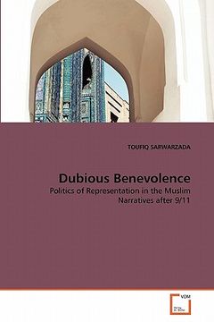 portada dubious benevolence (en Inglés)