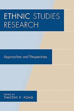 portada Ethnic Studies Research: Approaches and Perspectives 