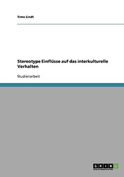 portada Stereotype Einflüsse auf das interkulturelle Verhalten (German Edition)