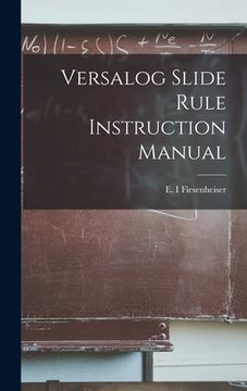 portada Versalog Slide Rule Instruction Manual
